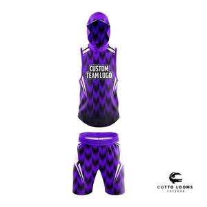 Uniforme de fútbol americano OEM de alta calidad 7v7 que ofrece control de la humedad y tela de Jersey de fútbol americano suave - Product Image 1