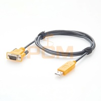 Cable DB9 a USB CH9328, Cable Adaptador Convertidor de Datos Seriales RS232 a Teclado HID para Indicador de Peso, Escáneres de Código de Barras, Punto de Venta