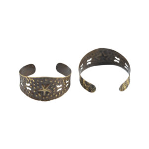 Brazaletes de Diseño de Moda con Acabado Antiguo de Cobre, Ideales para Mujeres, Diseño de Joyería, Pulseras Decorativas, Moda para Chicas - Product Image 2