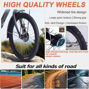 Triciclo Plegable para Adultos Mayores, MEJOR Material de Marco, Ruedas de 20 Pulgadas de Baja Distancia Entre Ejes, Diseño de 3 Ruedas, Pedales, Capacidad de Carga, Engranajes Perfectos, Sistema de Frenado - Product Image 4