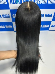Perruque frontale en dentelle transparente HD 13x6 en cheveux humains vierges vietnamiens lisses, pour femmes - Product Image 4