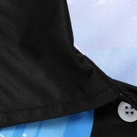 Service OEM - T-shirt de pêche pour homme à manches courtes, respirant, en maille, séchage rapide, polyester, imprimé poissons et moulinets, tenue décontractée