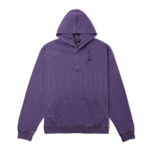 Vente en gros de sweats à capuche en coton mélangé pour hommes fabricant de sweats à capuche de haute qualité personnalisés - Product Image 1