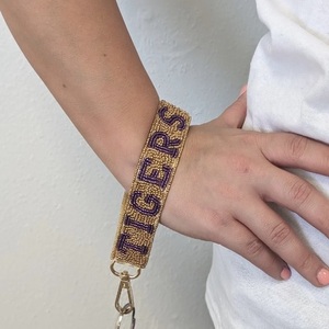 โซ่คล้องมือประดับด้วยลูกปัดกระเป๋าลูกปัดสไตล์อินเดีย - Product Image 4