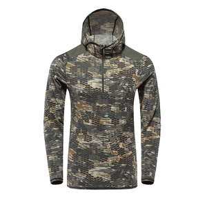 Custom Silent Breathable Winter Hunting <b>Jacket</b> for <b>Men</b> | Water Resistant Camo <b>Soft</b> <b>Shell</b> with Front Logo - Product Image 1