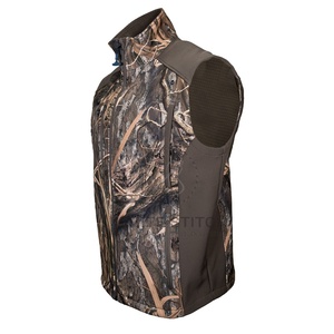 Gilet de chasse respirant de haute qualité pour homme, automne-hiver, imperméable, isolé, softshell, 300g, sans couture - Product Image 6