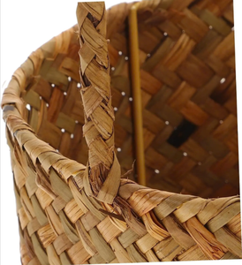 ตะกร้าหวายสานมือสำหรับตกแต่งบ้านและจัดระเบียบทรงสี่เหลี่ยมผืนผ้าตะกร้าหวาย100% เป็นมิตรกับสิ่งแวดล้อม - Product Image 3