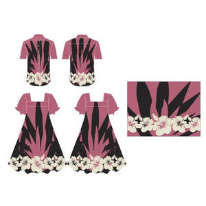 Vestidos Mumu con Estampado de Flores Hawaianas, Vestido Micronésico, Vestido Mumu Personalizado para Mujer Talla Grande - Product Image 4