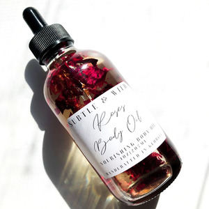 Aceite esencial de Etiqueta Privada, flor de lavanda Rosa orgánica, conjunto de mezcla de masaje corporal Sexy, fabricación 100%, Cosméticos puros, cuidado de la salud - Product Image 1