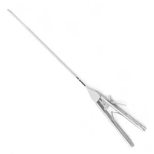 Portaagujas Sinusoidal Tipo V 5330mm, Pinzas Endoscópicas Laparoscópicas Manuales, Acero Inoxidable de Grado Médico, Certificado CE Clase II - Product Image 5