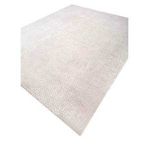 พรมขนสัตว์ถักมือลายไอวอรี่ คาวี ดีไซน์ Chaos Theory รูปทรงสี่เหลี่ยมผืนผ้า สำหรับตกแต่งบ้าน ห้องนั่งเล่น ทางเดิน รุ่น Eskn-404 - Product Image 2