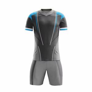 Conjuntos de Uniformes de Fútbol Personalizados para Hombre, Ropa Deportiva Transpirable de Poliéster, Nombre y Número del Equipo de Fútbol Personalizados - Product Image 1