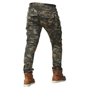Men Pure Color Denim Cotton <b>Vintage</b> Wash Hip Hop Pencil Pants Work <b>Trousers</b> Free Size Stretch Cotton Jeans High Street Style - Product Image 4