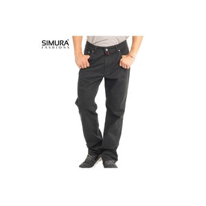 Nuevos Jeans de Hombre de Moda, OEM, de Secado Rápido, Rectos, Desgastados, Casuales, Sostenibles, Teñidos, de Peso Medio, con Spandex/Algodón - Product Image 2
