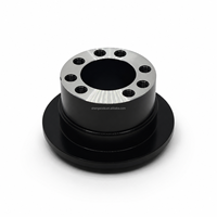 Kit d'adaptation de moyeu de volant court en aluminium usiné CNC anodisé noir pour BMW E36
