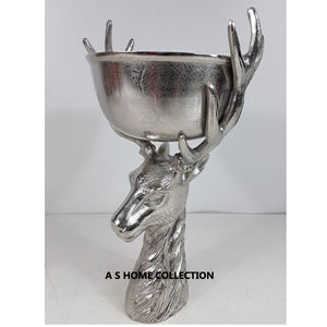 Noyer design argent métal décoratif bas prix petite taille noix et bol de chocolat - Product Image 3