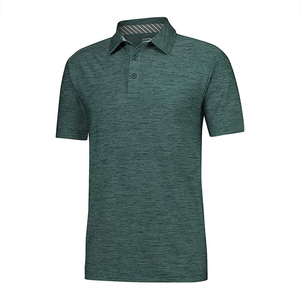 เสื้อกีฬาสำหรับผู้ชายผ้าฝ้าย100% ปักโลโก้ได้ตามต้องการไม่ยับ - Product Image 1