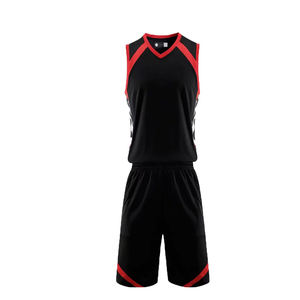 Vêtements de sport pour entraînement de basket-ball réversibles personnalisés pour hommes dernier motif imprimé logo utilisant la technique de sublimation grande taille - Product Image 6