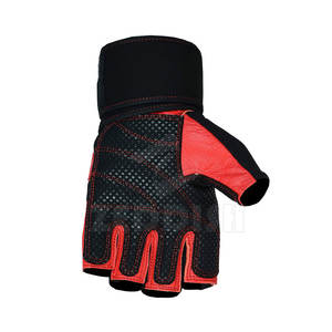 OEM Leather Weight Lifting <b>Gloves</b> Latest Style Gym Workout <b>Gloves</b> Wholesale with Best Quality Cheap Price - Product Image 3