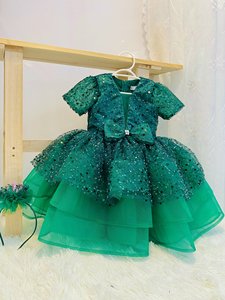 TOP SELLER Party <strong>Dress</strong> <strong>for</strong> Girl <strong>Pageant</strong> Birthday Party <strong>Dress</strong> Designed With Multi-layered Sequin Fabric Support ODM/OEM - Product Image 6