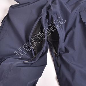 Pantalones Cargo de Nieve Azul Marino con Bolsillos con Cremallera, Cintura Ajustable con Tiras, Forro Cálido y Diseño Impermeable de Pierna Ancha - Product Image 6