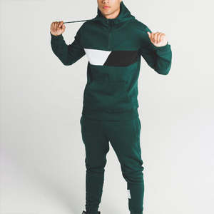 Traje deportivo para hombre, chándal para hombre, pantalones para correr, pantalones para correr, chándal para hombre, costuras de gran tamaño, Color 2025 - Product Image 1