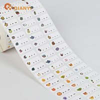 Étiquettes autocollantes en PVC personnalisables pour livres, bougies, artisanat, cadres photo