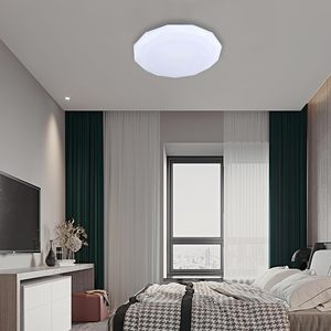 Leduni moderna 36W luce da soffitto a LED per interni Ultra-sottile lampada rotonda 6000K CCT IP44 Rating SMD 2835 Epistar 170-265V AC - Product Image 4