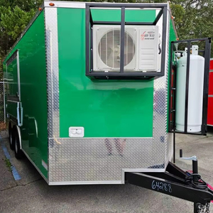 Remolque de Comida Frita Móvil con Envío Gratuito, Totalmente Equipado, Freidora, Cocina de Comida Callejera para Catering, Pequeñas Empresas - Product Image 1