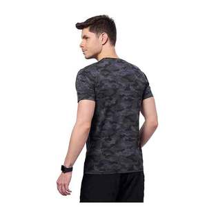 แฟชั่นหินที่กําหนดเองล้างเสื้อยืดชายกราฟิก High Street เสื้อยืดชายหลวม Fit เสื้อยืดที่กําหนดเอง - Product Image 5