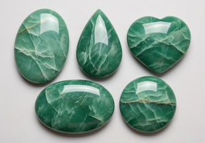 Vente en gros de pierre de palmier polie en aventurine verte naturelle de haute qualité - Product Image 3