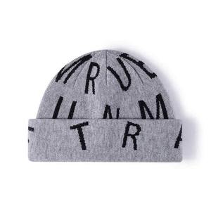 2025 Best Factory Price Personalized Winter <b>Knit</b> <b>Beanie</b> With Custom Logo Adult <b>Beanie</b> Hats Digital Printing Wholesale Solid - Product Image 1