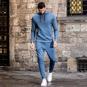 ชุดวอร์มแนวสตรีทมีฮู้ดสำหรับผู้ชายชุดวอร์มแนววินเทจผ้าปักลายสำหรับฤดูหนาว - Product Image 6