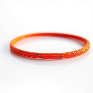 OVERMANN - Cordón Reflectante de Seguridad de 100 m, Cordón de Poliéster Reflectante de 4 mm, Color Naranja - Product Image 3