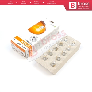 BHL594 Pack de 10 ampoules transparentes 2825 W5W 12V Série ORIGINAL - Product Image 4