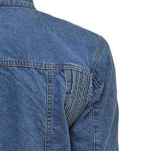 Vestes et manteaux en denim pour hommes Style classique avec délavage délavé Parfait pour la superposition et les sorties décontractées - Product Image 3
