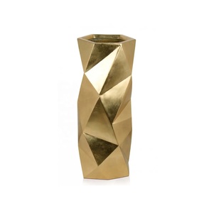 New Arrival Designer Aluminum Flower Vases Antique Finishing <b>Large</b> Size Flower Vases With Handmade Decorative Hot Selling IQBAL - Product Image 5