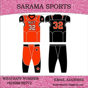 Precio competitivo por encargo nuevo último diseño nuevo uniforme de fútbol americano nuevo precio americano, - Product Image 4