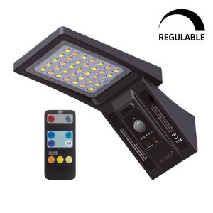 Lampada solare a LED regolabile Ganda 10,2x21,3 cm 3W IP65 (GSC 200210017) - Product Image 1
