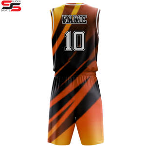 Camisetas de baloncesto personalizadas uniformes chándales conjunto de camisetas de secado rápido que absorbe la humedad ropa de equipo transpirable ropa deportiva pedidos al por mayor - Product Image 2