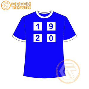 Venta al por mayor personalizada Zeta Phi Beta mujeres camiseta hermandad ropa algodón camisetas más finas mujeres fraternidad prendas - Product Image 2