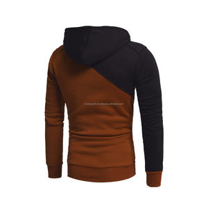 Sudadera atlética de talla grande para hombre, Sudadera con capucha ponderada de 500 Gsm, Sudadera con capucha de lana, sudadera en blanco - Product Image 2