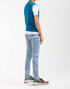 Pull-over décontracté et élégant pour homme, col rond, couleur unie, style streetwear, chaud pour l'automne et l'hiver - Product Image 5