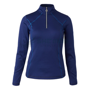 New Equestrian <b>compression</b> shirt thermal <b>base</b> <b>layer</b> built for comfort and mobility using breathable materials for riding - Product Image 4