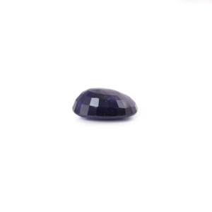 Saphir bleu - 11,4 carats, pierre précieuse naturelle facettée, couleur bleu royal, pierre précieuse non montée, taille 10 mm, hauteur 8 mm, traitée thermiquement - Product Image 3