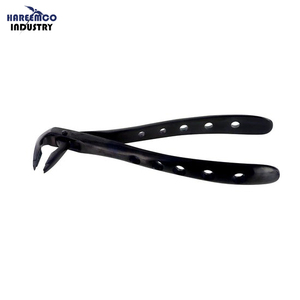 Forceps d'extraction aphtique manuel de marque personnalisée, en titane noir, à rétention aphtique, 30-Jaw LOWER ANTERIOR, certifié CE Classe I - Product Image 1