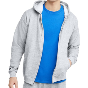 Vente en gros Sweats à capuche épais et chauds en coton Sweatshirts zippés Vêtements ordinaires Sweats à capuche zippés personnalisés pour hommes - Product Image 1