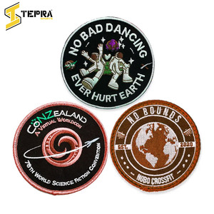 Parches Bordados Termoadhesivos de PVC TEPRA SPORTS de la Mejor Calidad, Tela de Fieltro No Tejida, Color Personalizado, Nuevo, Forma de Corazón, Flor - Product Image 4