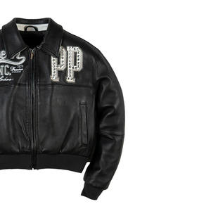 Chaqueta de Invierno Premium para Hombre, Mejor Precio, Cuero Genuino, Resistente al Viento e Impermeable, Tinte Liso, Todas las Tallas Disponibles - Product Image 2