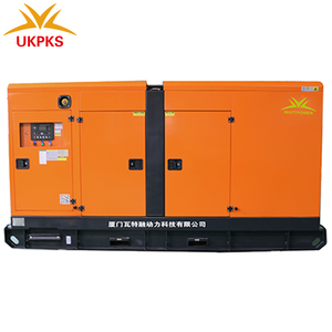 Generador Diésel Silencioso UKPKS de 40kW 50kVA, Refrigerado por Agua, Arranque Eléctrico de 24V CC, 60Hz, 100% de Eficiencia - Product Image 4